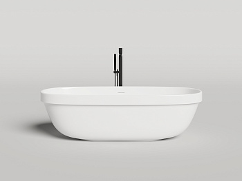 Ванна из искусственного камня Salini GRECA 104821MF 180х80 отдельностоящая овальная